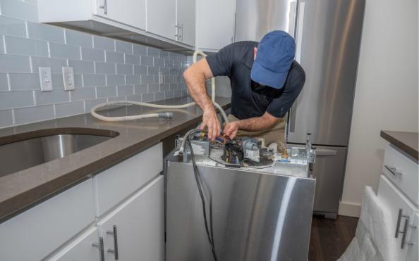 we specialize in repairing a wide range of dishwasher brands, including whirlpool, bosch, and ge