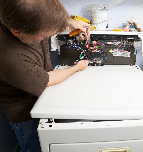 we specialize in all types of dryer repair, including gas and electric models